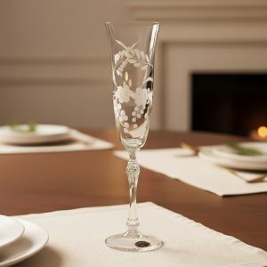 طقم كاس 6 قطع بيريوس حفر ليزر كريستال بوهيمي