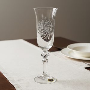 طقم كاس 6 قطع لورا حفر 608 كريستال بوهيمي