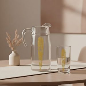 طقم شربات فلام  بالم ليفز جولد 7 قطع لومينارك