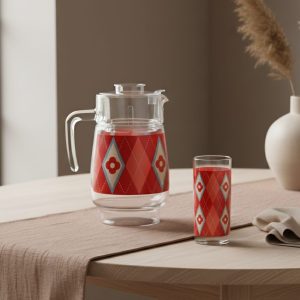 لومينارك طقم شربات 7 قطعه مورينو شيري