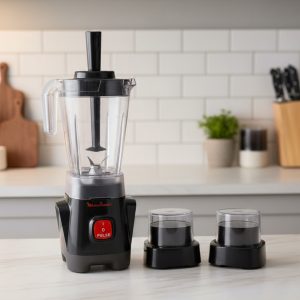  خلاط جنوين 400 واط بمطحنة + مبشرة - مولينكس