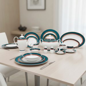 طقم سفرة 62قطعه ريم شيب كنار R11