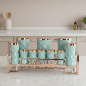 طقم توابل 11 قطعه ستانلس OX-J204 أكسفورد