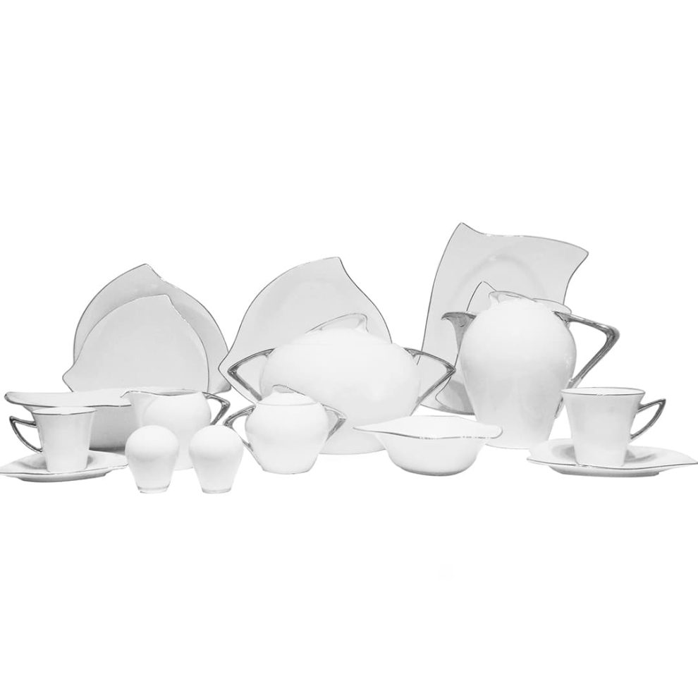 طقم 62 قطعه كونكورد ملو بلاتين فتحي محمود - الصورة 2