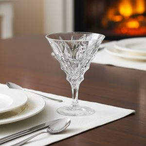 طقم كاس ايس كريم  6قطع لينا كريستال بوهيمي