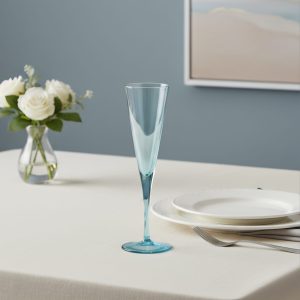 طقم كأس في لاين فلوت تركواز6 قطع 15cl باشابتشي