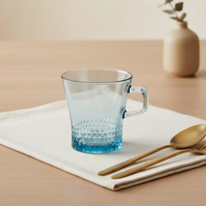 طقم مج كوفرس تيركواز 6 قطع 25cl باشابتشي