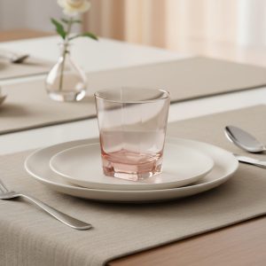 طقم كوب شاي كاري بينك 6 قطع