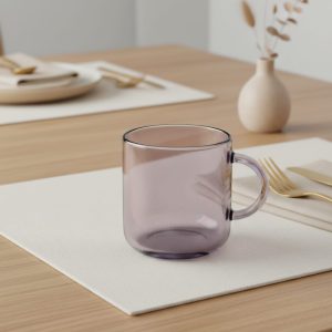 طقم مج أيكونيك بنفسجي 6قطع 24.5cl باشابتشي