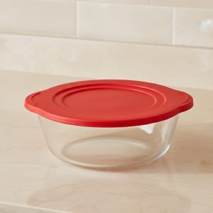 بورجام حلة بغطاء سيلكون أحمر باشابتشى