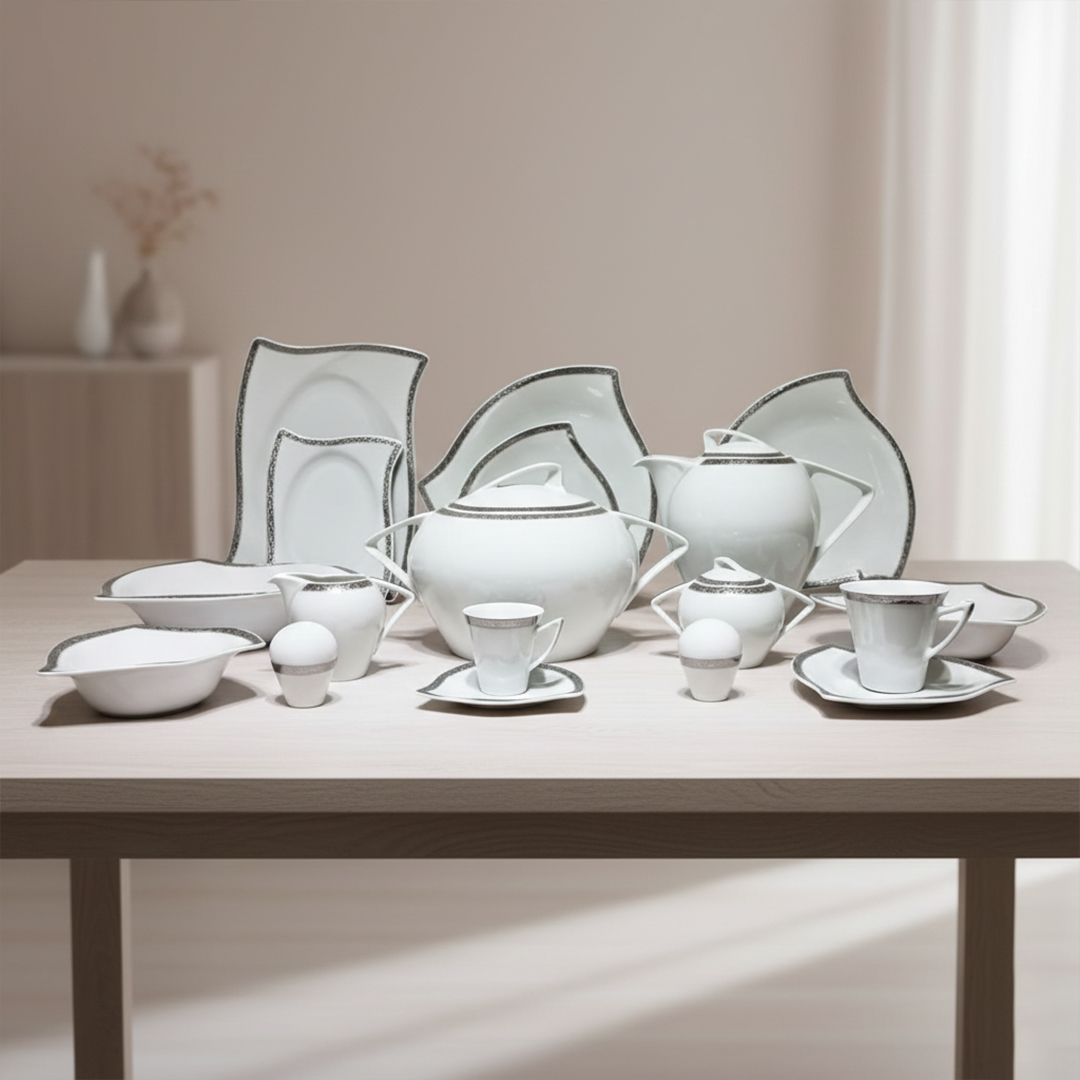 طقم سفرة 62 ق كونكورد ديكور Con11 فتحي محمود