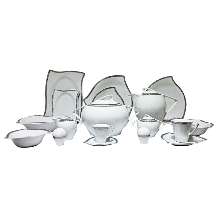 طقم سفرة 62 ق كونكورد ديكور Con11 فتحي محمود - الصورة 3