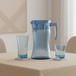 طقم شربات أزور 13قطعة تركواز باشابتشي