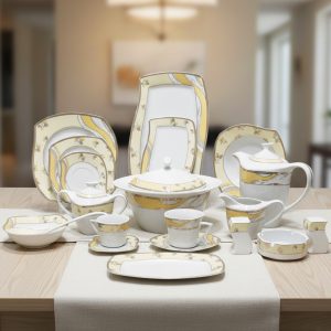 طقم سفرة S ماليزي 68 قطعة  X103