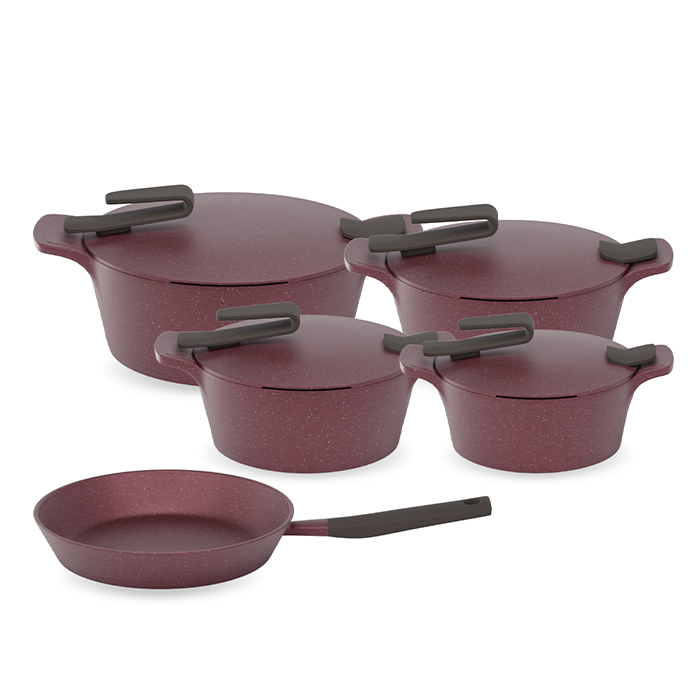 طقم جرانيت 9 قطع ارتيسان نبيتي بيركس - الصورة 2