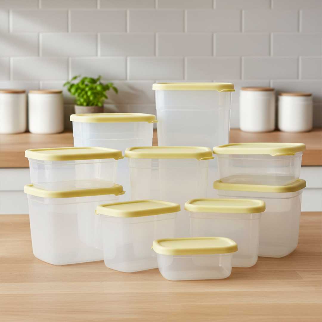 طقم علب مرتفعه ماى فريدج 10قطع لموني اكساوير