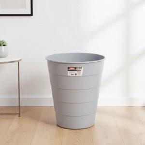 سلة مكتب مدورة رمادي اكسا سولي