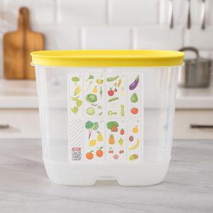 علبه حفظ خضروات فيجي  مستطيله 2 لتر اكساوير