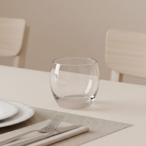 طقم كوب شاي بارل سادة 6 قطع 34cl باشابتشي