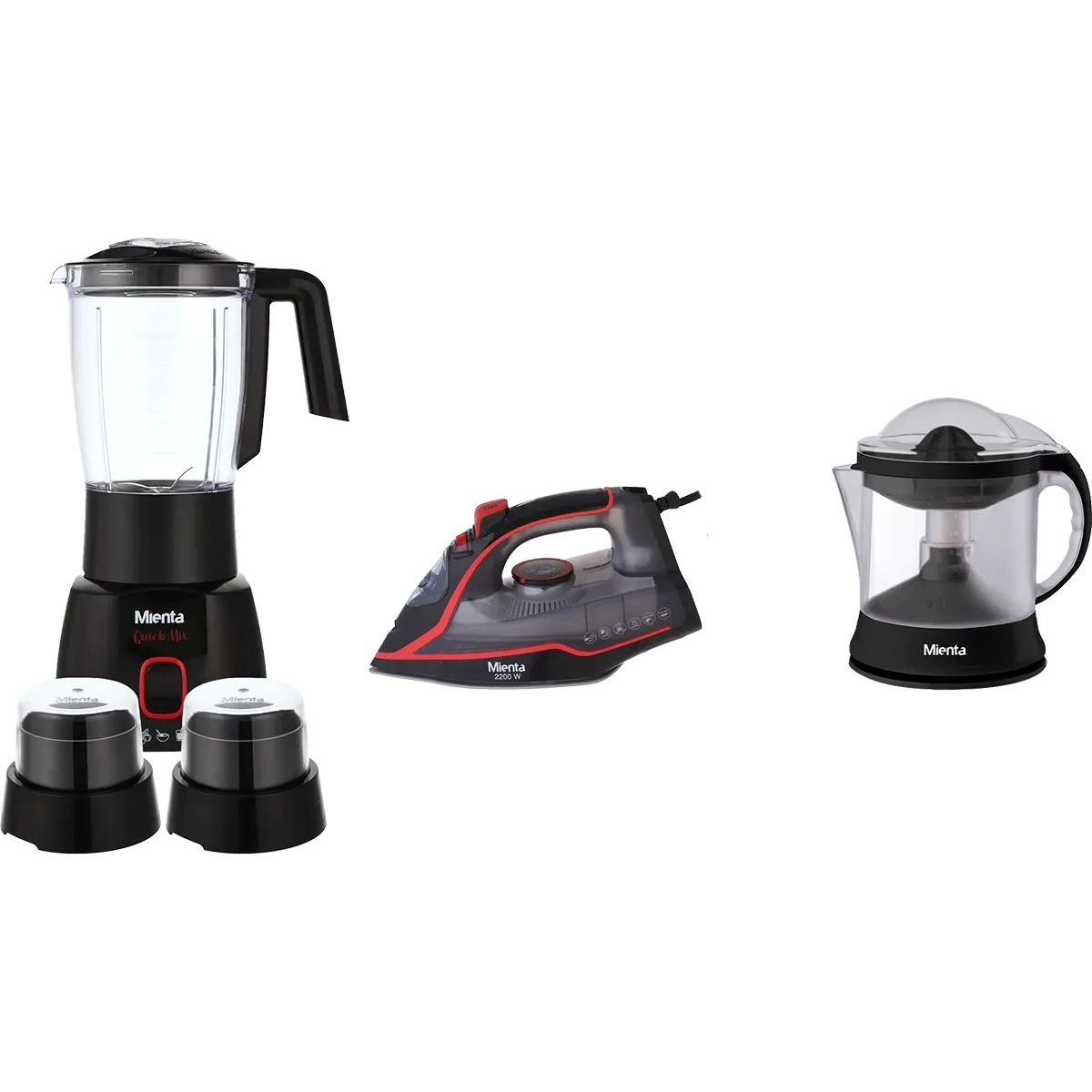 مجموعة ( خلاط+مكواة+عصارة ) BIC3000A - ميانتا - الصورة 6