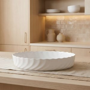 طاجن بيضاوى تريانو مقاس 28x36 لومينارك-P4637