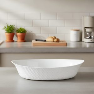 طاجن بيضاوى ويفي مقاس 20x32 لومينارك-Q8203