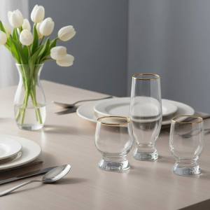 طقم اكواتك 18 ق  مدهب باشابتشى