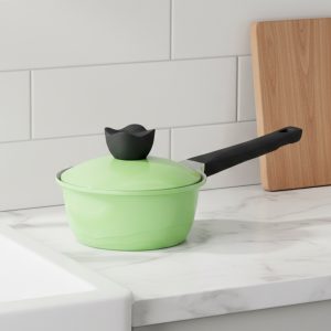 كسرولة بالغطاء سيراميك مقاس 18 ماى كوك جرين كوري