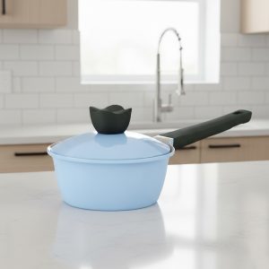 كسرولة بالغطاء سيراميك مقاس 18 ماى كوك بلو كوري