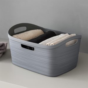 باسكت كبير 21لتر رمادى ريبون 221187