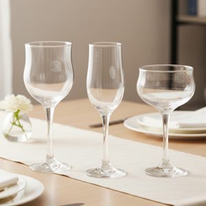 طقم كاس 18 ق توليب باشابتشى