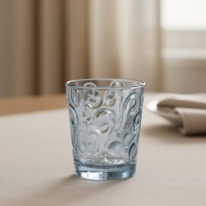 طقم كوب 3 قطع نوس زجاج بلو 29.5 cl برميولي