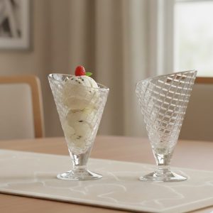 طقم كاس 2 قطعه جيلاتو شفاف 28 CL بورميولي