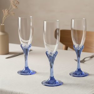 طقم 3 قطع كاس فلوت بوكيه 17 CL بورميولي