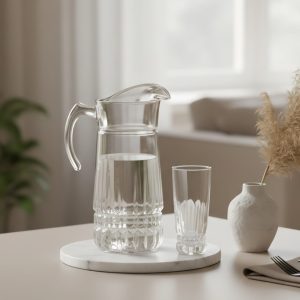 لومينارك طقم شربات امبراطور 7 قطع (6 شوب + دورق)