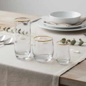 طقم بيلرو 18 ق  مدهب باشابتشى