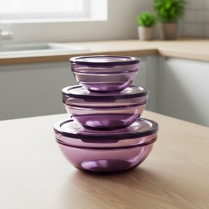 طقم بولات بغطاء مقاسات مختلفة 3 قطع موف باشاببتشي