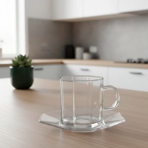 طقم مج بالطبق 12 قطعه أوكتيم لومينارك