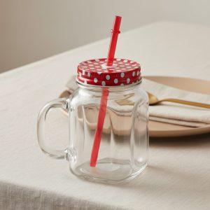 مج برطمان بغطاء احمر بالشلموه هوم ميد باشابتشي