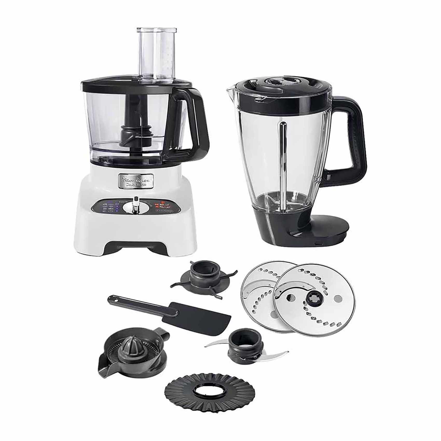 محضر طعام دبل فورس 1000 واط - أبيض - 27 وظيفة - مولينكس - الصورة 2